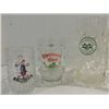 Image 2 : LOT 6 GERMAN GLASS BEER MUGS: CARLSBURG,