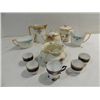 Image 1 : LOT 11 VINTAGE HUNGARIAN, PRUSSIAN CHINA: 4 EGG