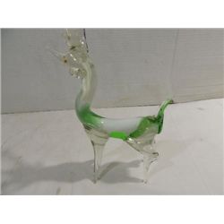 CONTEMPORARY MURANO STYLIZED GLASS REINDEER
