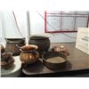 Image 2 : LOT 8 VINTAGE COPPER KETTLES, POTS & INSERTS