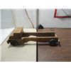 Image 1 : HAND CRAFT WOOD TRUCK & HARD RUBBER WHEEL TRUCK
