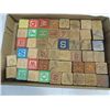 Image 1 : LOT 50 VINTAGE CHILDS BUILDING BLOCKS (35 OLDER)