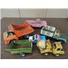 Image 1 : LOT 8 VINTAGE NYLINT PRESSED METAL TRUCKS
