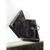 Image 1 : VINTAGE LEATHER SAXIPHONE CARRYING CASE - NO MUSIC