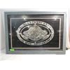 Image 1 : 39X27 FRAME HARLEY-DAVIDSON METAL 100TH ANNIV LOGO