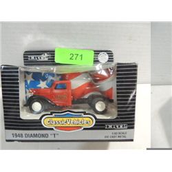 ERTL 1/43 SCALE DIE CAST METAL 48 DIAMOND T TRUCK