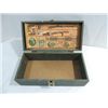 Image 2 : VINTAGE GI JOE WOODEN FOOT LOCKER - EMPTY