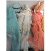 Image 4 : LOT 6 VINTAGE 1950S LADYS PROM DRESSES, VERY RETRO