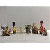 Image 1 : LOT 7 VINTAGE CERAMIC BIRD FIGURINES: CARDINAL,