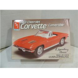 AMT ERTL PLASTIC MODEL KIT 1963 CORVETTE CONVERT