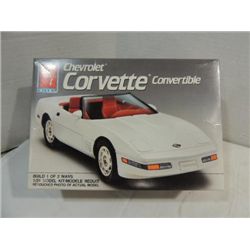 AMT ERTL PLASTIC MODEL KIT 1990 CORVETTE CONVERT