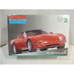 MONOGRAM PLASTIC MODEL KIT 1992 CORVETTE ZR-1