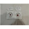 Image 1 : LOT 2 GEM STONE 12X10 & 8MM ROUND & OVAL RUBYS