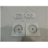 Image 1 : LOT 2 GEM STONE OVAL & ROUND RED STAR SAPPHIRE