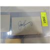 Image 2 : LOT 3 BASEBALL PLAYER AUTOGRAPHS: RAMSEY, KRUK &