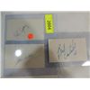 Image 1 : LOT 3 BASEBALL PLAYER AUTOGRAPHS: LUEBBER, SPRING,