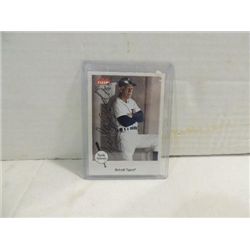 2001 FLEER #71 AUTOGRAPH CARD SPARKY ANDERSON NO