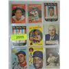 Image 1 : LOT 9 1959 TOPPS & FLEER BASEBALL PLAYER CARDS