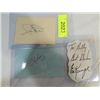 Image 1 : LOT 3 BASEBALL PLAYER AUTOGRAPH: LANG, HUNT &