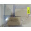 Image 1 : LOT 3 BASEBALLPLAYER AUTOGRAPH: JOHNSON, THOMPSON,