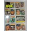 Image 1 : LOT 8 1956 TOPPS BASEBALL PLAYER CARDS: 308, 138,
