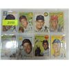 Image 1 : LOT 8 1954 TOPPS BASEBALL PLAYER CARDS: 213, 247,