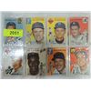 Image 1 : LOT 8 1954 TOPPS BASEBALL PLAYER CARDS: 193, 96,