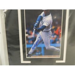 8X10 MATTED BASEBALL PHOTO AUTOGRAPH KEN GRIFFEY