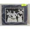 Image 1 : 14X11 MATTED BASEBALL PHOTO AUTOGRAPH: MANTLE,