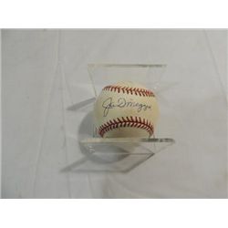 RAWLINGS BASEBALL AUTOGRAPH JOE DIMAGGIO COA