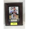 Image 1 : 7X9 FRAMED BASEBALL PHOTO AUTOGRAPH EDDIE MATHEWS
