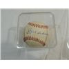 Image 1 : RAWLINGS BASEBALL AUTOGRAPH HANK AARON COA