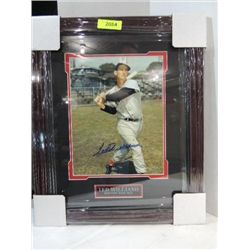 20X24 FRAMED BASEBALL PHOTO AUTOGRAPH TED WILLIAMS