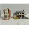 Image 2 : LOT 5 ASSEMBLED N-GAUGE PLASTIC MODEL BUILDINGS: