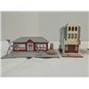 Image 3 : LOT 5 ASSEMBLED N-GAUGE PLASTIC MODEL BUILDINGS: