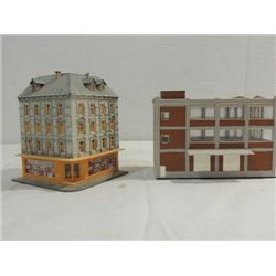 LOT 2 ASSEMBLED N GAUGE BUILDINGS: FACTORY &
