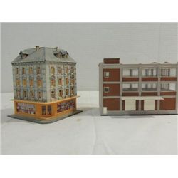 LOT 2 ASSEMBLED N GAUGE BUILDINGS: FACTORY &