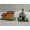 Image 2 : LOT 6 ASEMBLED N GAUGE PLASTIC MODEL HOMES &