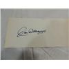 Image 1 : JOE DIMAGGIO CUT SIGNATURE AUTOGRAPH NO COA