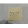 Image 1 : CY YOUNG CUT SIGNATURE AUTOGRAPH NO COA