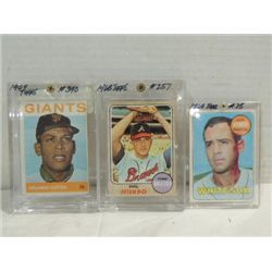 LOT 3 TOPPS BASEBALL CARDS: 1964 #390 CEPEDA,