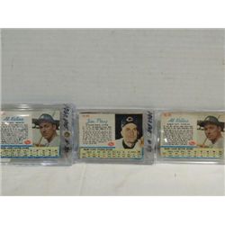 LOT 3 POST CEREAL BASEBALL CARDS: 1962 #20 KALINE,