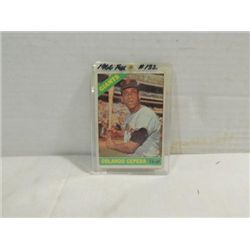 1966 TOPPS #132 BASEBALL CARD ORLANDO CEPEDA