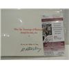 Image 1 : HOLIDAY CARD AUTOGRAPHED BY WILLIAM H TERRY COA