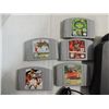 Image 1 : 1996 NINTENDO 64 CONSOLE, 2 CONTROLLERS, 5 GAMES
