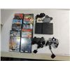 Image 1 : 1997 PLAYSTATION 2 CONSOLE, 2 CONTROLLERS, 10 GAME