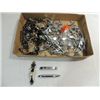 Image 1 : 3 STYLES (2) CHROME, 1 ANTIQUE BRONZE METAL DRAWER