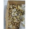Image 2 : 50+ 2 STYLE, SOLID BRASS, METAL DRAWER HANDLES