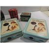 Image 2 : LOT 6 CONTEMPORARY PRESSED METAL TIN: OREO COOKIES