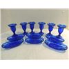 Image 1 : LOT 12 (6 EA) VINTAGE ICE CREAM CUPS & BANANA BOAT